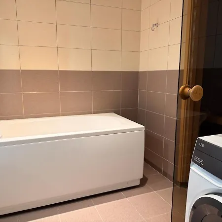 Family With Sauna I Free Private Parking Apartamento *